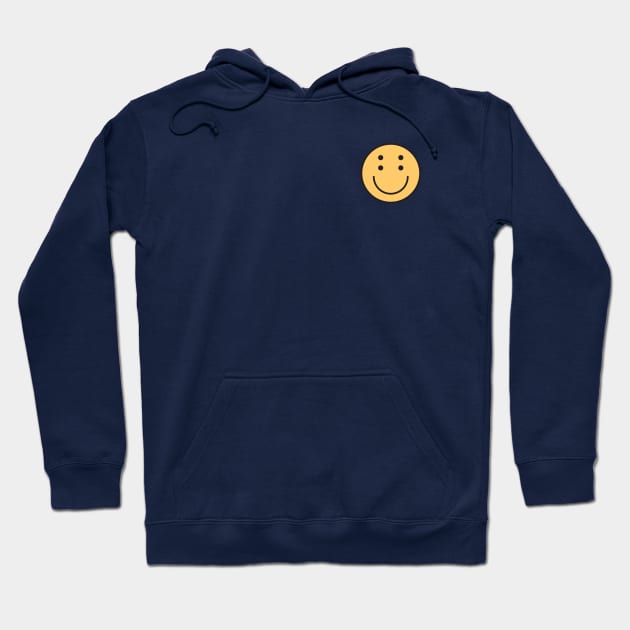 Happy Face Hoodie by Moe Tees